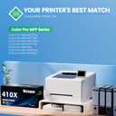 410X Black Toner Cartridge 1-Pack: Compatible Replacement for HP Pro MFP M477fnw Pro MFP M477fdn Pro MFP M477fdw Pro MFP M377dw Pro M452dw Pro M452nw Pro M452dn Printer