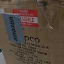 Napco Imports Crescent Moon Fairy Bronze Tone and Ivory 19.75 Inches Polyresin Figurine