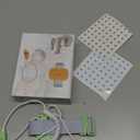 Bed Wetting Alarm for Girls,Boys,3 Alarm Modes-Loud Sound,High Sensitivity Sensors,USB-Charging,Standby Time Over 120 Hours(Orange)