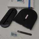 PlusAcc Wall Mount for Show 10 - Cable Management Wall Stand Shelf Compatible with Sonos Era 100 & Show 10 3rd Gen & HomePod, Space Saving Mounting Bracket with Removable Foam (Black)