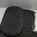 B FSOBEIIALEO Ottoman with Storage for Living Room, Sherpa Folding Storage Ottoman Foot Rest, 30 Inches Collapsible Bedroom Bench Black