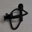 Lamicall Gooseneck Phone Holder Bed - [Nylon Braided] Flexible Arm, 38inch Overall Length, 360 Adjustable Clamp Clip, Overhead Cell Phone Mount Stand for Bed, Desk, 4-7 Cellphone (Black)