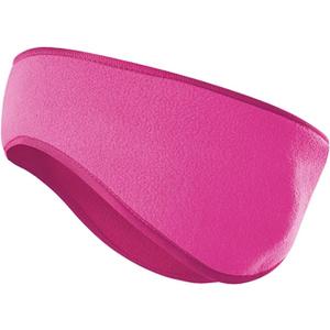 JOEYOUNG Fleece Ear Warmers for Men Women Kids - Winter Headband Ear Muffs Ear Covers for Cold Weather Running Cycling Ski Pink