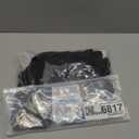 Kids Glow Skeleton Costume: Boys Girls Glowing Skeletons Clothing 4 Set for Holloween Cosplay Party (L (7-9 year))