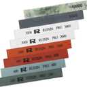 RUIXIN PRO 8 Pcs Knife Sharpening Stones for RUIXIN PRO RX-008 RX-009 Knife Sharpener Fixed-Angle Kit, Professional Whetstone Set Without Base: 180/400/800/1500/2000/3000/5000/10000 Grit