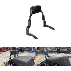 Mini Performance Bagger Passenger Backrests Low profile Fixed Sissy Bar Kit For Harley Touring Road King Road Glide Electra Street Glide ST CVO FLHR FLHT FLTRXS 2014-2025