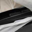 Wireless Keyboard and Mouse Combo, 2.4G Full Size Wave Keys Ergonomic Keyboard with Wrist Rest, Phone Holder, 3-Level DPI Wireless Silent Mouse with 6-Buttons, for Windows, Mac OS, Laptop, PC (Black)