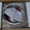 Elevated Dog Bowls for Large Dogs, Raised Dog Bowl Stand with Two X-Large Stainless Steel Bowls for Dogs, 3.5L Capacity, Rustic Walnut