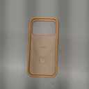 TORRAS Q3 Silicone 360 Spin for iPhone 17 Pro Case with Stand, Fit for MagSafe, Magnetic Ring Stand with Camera Control, Liquid Silicone Rubber Soft Phone Case for iPhone 17 Pro 6.3'', Pastel Orange