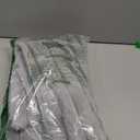 DEELAND Pack of 2,Double-Sided Faux Fur Plush Decorative Throw Pillow Covers Fuzzy Striped Soft Pillowcase Cushion Covers for Sofa Couch Bedroom Lightgrey 18x18 inch