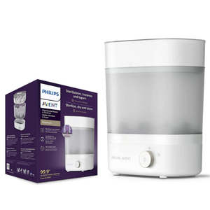 Philips Avent Premium Baby Bottle Sterilizer, White