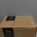 Creative Scents Black Marble Look Home Decor Bowl and Orb Set - Coffee Table Decor for Living Room - Centerpiece Table Decorations for Dining Table, Kitchen Counter, Foyer - Elegant House Decoration