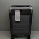 Travelpro Platinum Elite Hardside Expandable Carry on Luggage, 8 Wheel Spinner, TSA Lock, Hard Shell Polycarbonate Suitcase, Vintage Grey, Compact Carry on 20-Inch