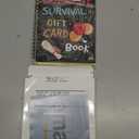 Zhanmai College Gift Card Book 7 x 5 Inch Graduation Gift Card Book 2026 College Survival Booklet Organizer Leaving Home High University School Birthday Care Package Cash Holder(Cute)