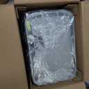 EKO Deluxe Mirage-T 50 Liter / 13.2 Gallon Touchless Rectangular Motion Sensor Trash Can, Matte Stainless Steel Finish