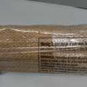 3 x LazBlinds No Drill Bamboo Roman Shades, 26" W x 48" H, Star-Brown