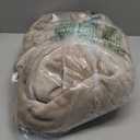 Tefici Electric Heated Blanket Throw, Super Cozy Soft 2-Layer Flannel 50" x 60" Heated Throw with 3 Heating Levels & 4 Hours Auto Off, Machine Washable, ETL&FCC Certified, Home Office Use,Camel