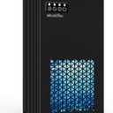 Dehumidifiers for Home, 99oz Water Tank Dehumidifier for Bedroom Basement Bathroom RV with Auto Shut Off, Drain Hose, Sleep Mode, (black)