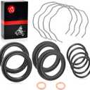 Fork Dust Oil Seals Kit 41x53x8/10.5mm For HONDA Shadow 750 VT750 1998-2003 Shadow 1100 VT1100 2000-2007