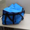 PEASUG Insulated Bags for Food Delivery, XXXL Pizza Delivery Bags, Large Capacity Cooler Bag Keep Food Warm for Grocery Shopping and Catering, Foldable, Heavy-Duty (Blue)