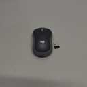 Logitech M185 Wireless Mouse, 2.4GHz with USB Mini Receiver, 12-Month Battery Life, 1000 DPI Optical Tracking, Ambidextrous PC/Mac/Laptop - Swift Grey