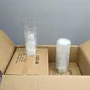 48 Pack Glass Cylinder Vases 4,6,8,10 Inch Tall Clear Flower Vase Hurricane Floating Candle Holder for Table Centerpiece Wedding Home Decor