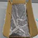 RICHER HOUSE 3+1 Tier Wall Mounted Floating Shelves Set of 2, Rustic Wood Wall Shelf with Metal Frame, Extra Storage Rack for Bathroom, Kitchen, Bedroom with Tissue Rack & Towel Bar - Black