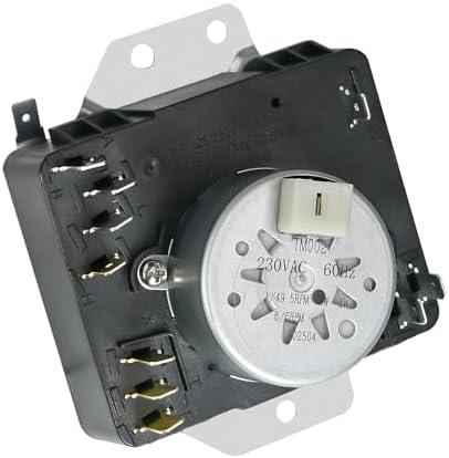 W10185982 WPW10185982 Dryer Timer Compatible with Whirlpool, maytag, Crosley, Kenmore, Admiral, Crosley, lnglis, Amana, Replacement for AP6016541, PS11749831, PS11749831,EAP11749831, 418-618-20-B5