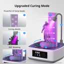 ANYCUBIC Wash and Cure Station 3.0, Resin 3D Printer Post-Process for Most LCD/SLA/MSLA/DLP Resin Printer, Detergent Saving&Dual Cleaning and Curing Models