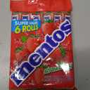 Mentos Chewy Mint Candy Roll, Strawberry, 14 Pieces Per Roll, 6 Count Pack (5 Packs) BBD: 03-2027