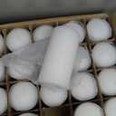 2x4 High White Pillar Candles, Set of 20, Unscented. Bulk Buy. Ideal for Wedding, Emergency Lanterns, Spa, Aromatherapy, Party