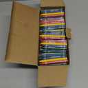 Madisi Crayons Bulk Pack, Regular Size, 4 Colors, 60 Packs, 240 Count