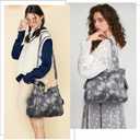 Angel Kiss Handbags for Womens Top-Handle Hobo Purse Roomy Casual Shoulder Bags PU Tote Satchel Purse for Women