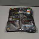 10 Packs First Day of School Sign, 12" X 10" Back to School Sign, Double-Sided Paper Chalkboard First and Last Day of Schools, Reusable Photo Prop for Kindergarten Preschool Kids with 6 Liquid Chalk