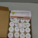 Lasts 2X Longer White Flameless Tealight Candles, 23 Pack, Batteries Included, Realistic Tea Lights Candles, Flickering Bright Tealights, Unscented Battery Operated Candles