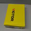 Victor M205-9 Wide Plastic Pedal Sustainably Sourced FSC Wood Humane Snap Rat Traps - 9 Wooden Traps