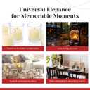 French Vanilla Scented Votive Candles, Set of 12-1.25" Wax Candles for Home, Scented 10 Hour Burn Time - Aromatherapy, Spa Ambiance, Table Centerpieces & Home Dcor