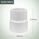 Multi-Stage Shower Filter Replacement Compatible with jolie shower head filter replacement,2 Pack
