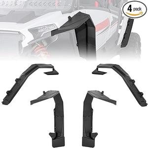 KEMIMOTO 2024/2025+ XP 4 1000 XXL Wider Fender Flares 4PCS Compatible with 2024/2025+ Polaris RZR XP 4 1000 Extended 8.5 Inches Front & Rear Full Mud Flaps Accessories (Replace #2889133)