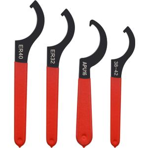 Mdvora Coilover Spanner Wrench Set, 4pcs, Alloy Steel, Rubber