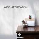 5 x Vitalizart Camel Velvet Ribbon Set 3/8"" x 15 Yd Wooden Spool Fabric Trim 3 Rolls * 5 Yd for Christmas Wreath Decoration Handmade Craft Ornaments Gift Wrapping & Bow Making