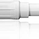 NDS 118-30 3" Expansion Repair PVC Coupling for Broken or Cracked Pipe, White