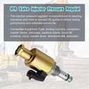 122-5053 Oil Pump Solenoid Valve Compatible with CAT E322C 3126 3126B IPR Valve Injector Regulator Compatible for Caterpillar 3126B 3126 3116 Fuel Pressure Regulator Sensor Valve 1225053 107-1228
