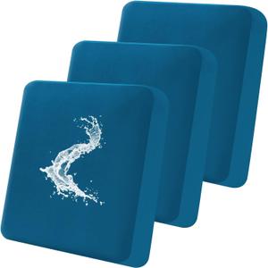 Smiry Waterproof Couch Cushion Covers, Stretch Washable Sofa Cushion Cover, Soft Sofa Slipcover Elastic Non-Slip Furniture Protector for Pets, Kid (3 Pack, Deep Teal)