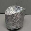 (50 Pack Pie Pans 5 inch,Mini Pie Tins HEAVY-DUTY Disposable Aluminum Foil Tart,pie Pans for Baking Personal Mini Pies, Easily Stack & Store, Freeze & Reheat