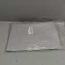 homing Round Vinyl Tablecloth, Waterproof Spillproof Plastic Flannel Backed Easter Table Cloth, Wipe Clean Table Cover for Dining, Buffet Parties and Camping (Light Grey, 60")