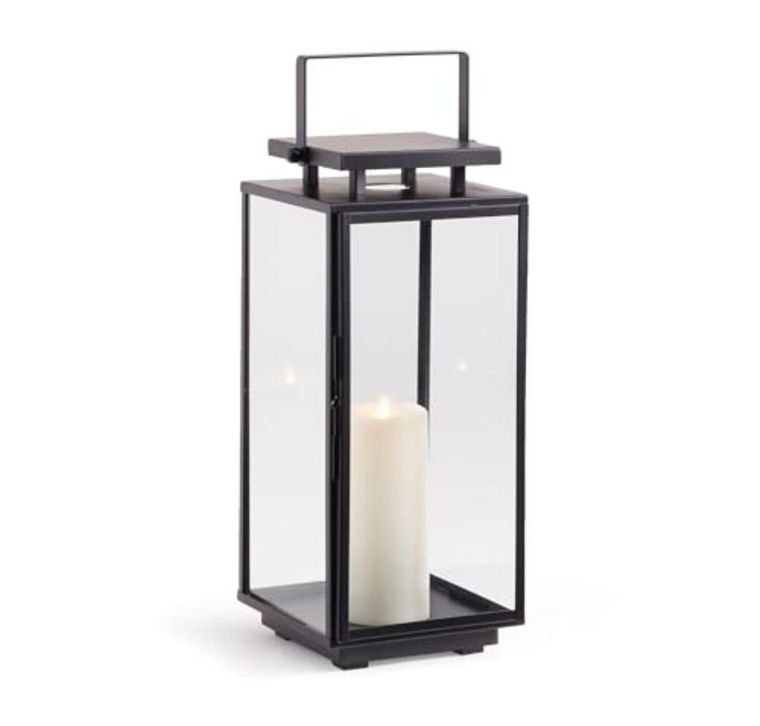 Outdoor Lantern Small Black 12 in