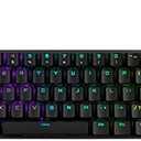 ASUS ROG Falchion Ace 65% RGB Compact Gaming Mechanical Keyboard, Brown Switches & Switch Stabilizers, Sound-Dampening Foam, PBT Keycaps, Wired with KVM, Three Angles, Cover Case-Black,