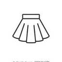Star Vixen Women's Full Short Ponte Knit Skater (3X)