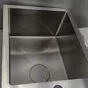 Bar Sink 15 Inch Drop in Bar Sinks Modern Stainless Steel Small Kitchen Sinks Single Bowl RV Sink with Faucet Combo (15" x 15" x 8.3")